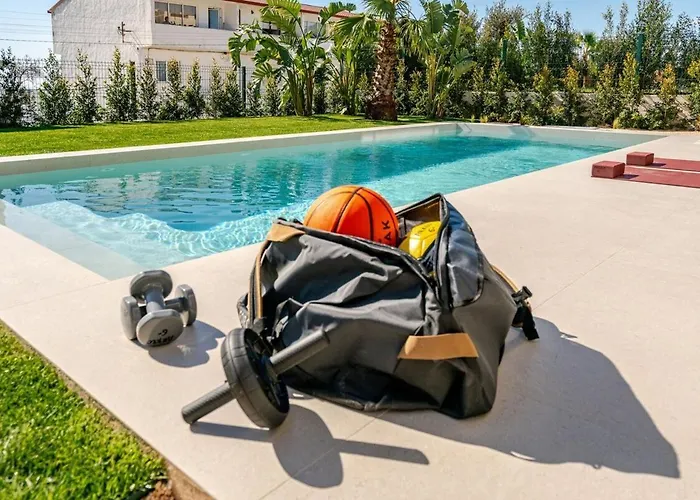 Villa New - Rooftop Jacuzzi & Sunset Views Santa Bárbara de Nexe